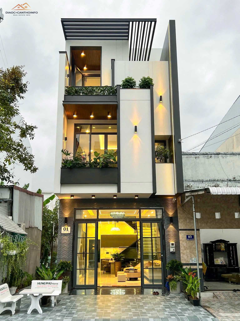Nhà 2 Lầu Xây Mới, D14 KDC Hồng Loan, Cái Răng, Cần Thơ